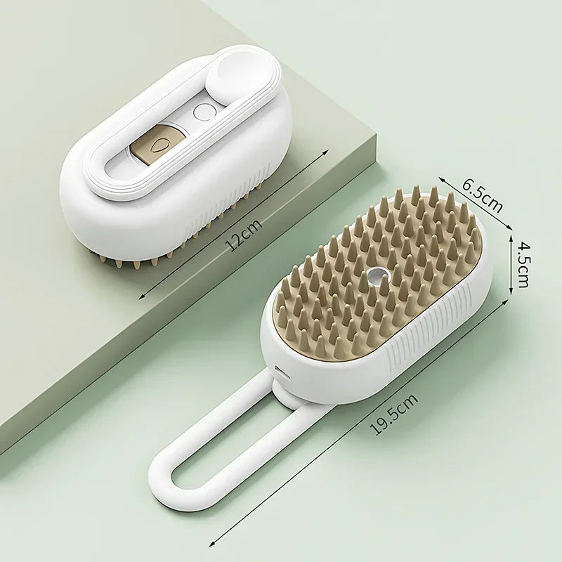 3-in-1 Steam Pet Brush