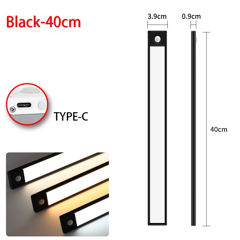 Motion Sensor LED Cabinet Light – Rechargeable