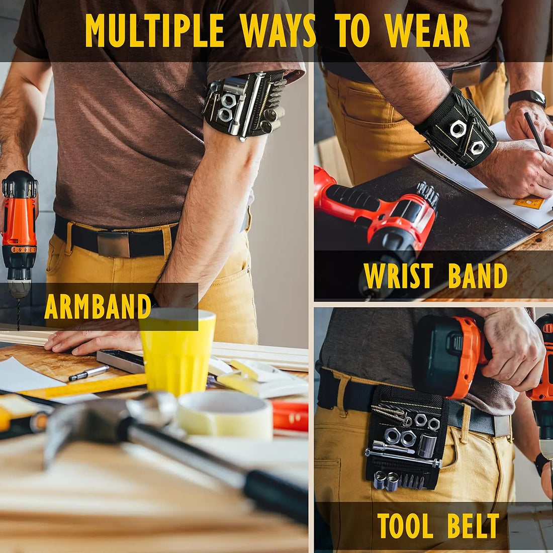 Ultra-Grip Magnetic Wristband