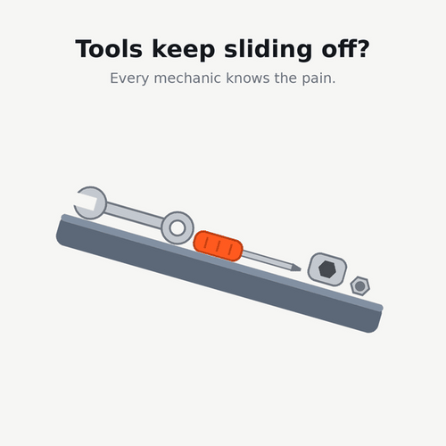 Ultra-Grip Flexible Magnetic Tool Mat