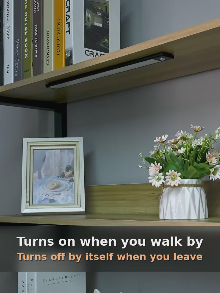 Motion Sensor LED Cabinet Light – Rechargeable